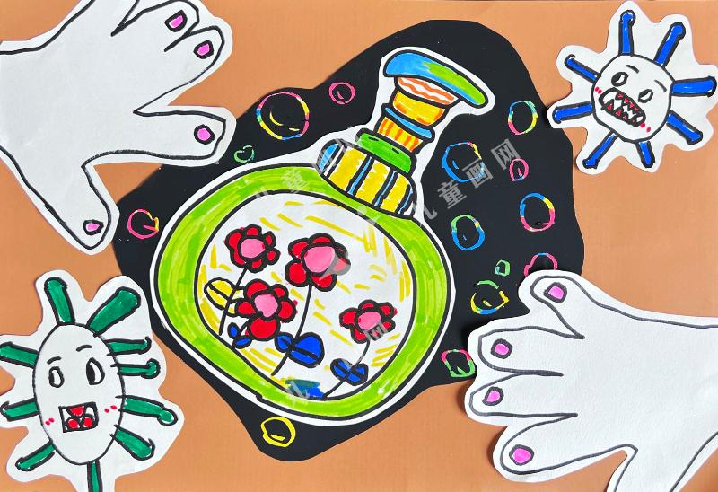 勤洗手 病毒远离我